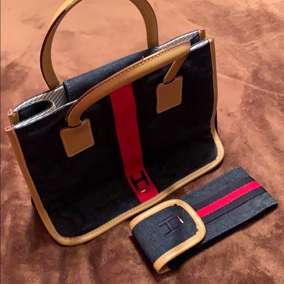 Tommy Hilfiger small tote handbag - Picture 1 of 4